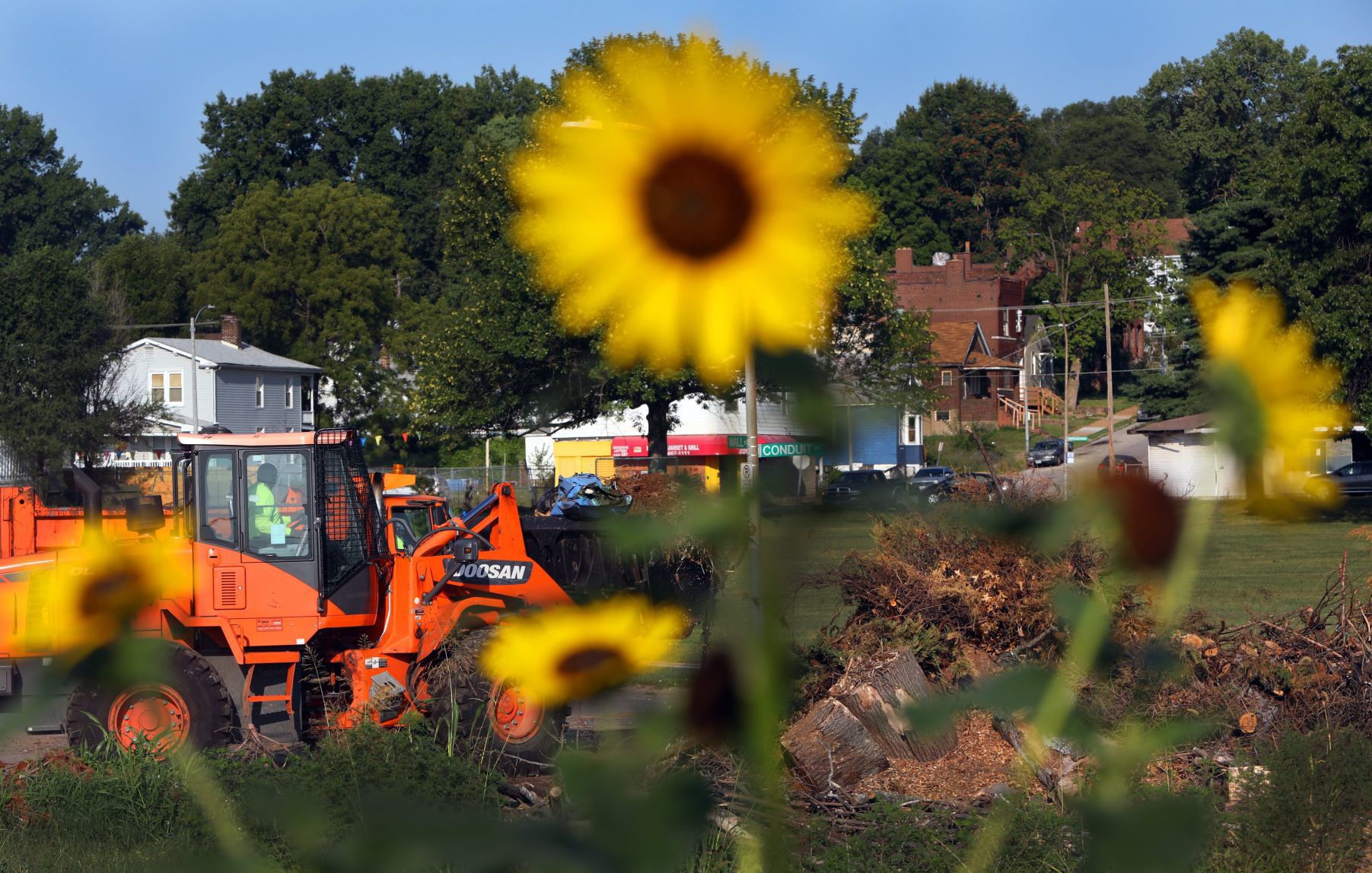 Illegal dumping in St. Louis, on St. Louis